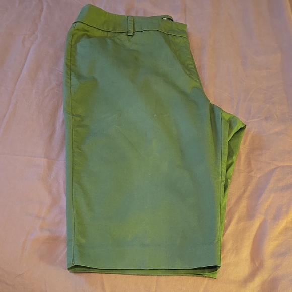 Green Women's Shorts - Picture 2 of 4